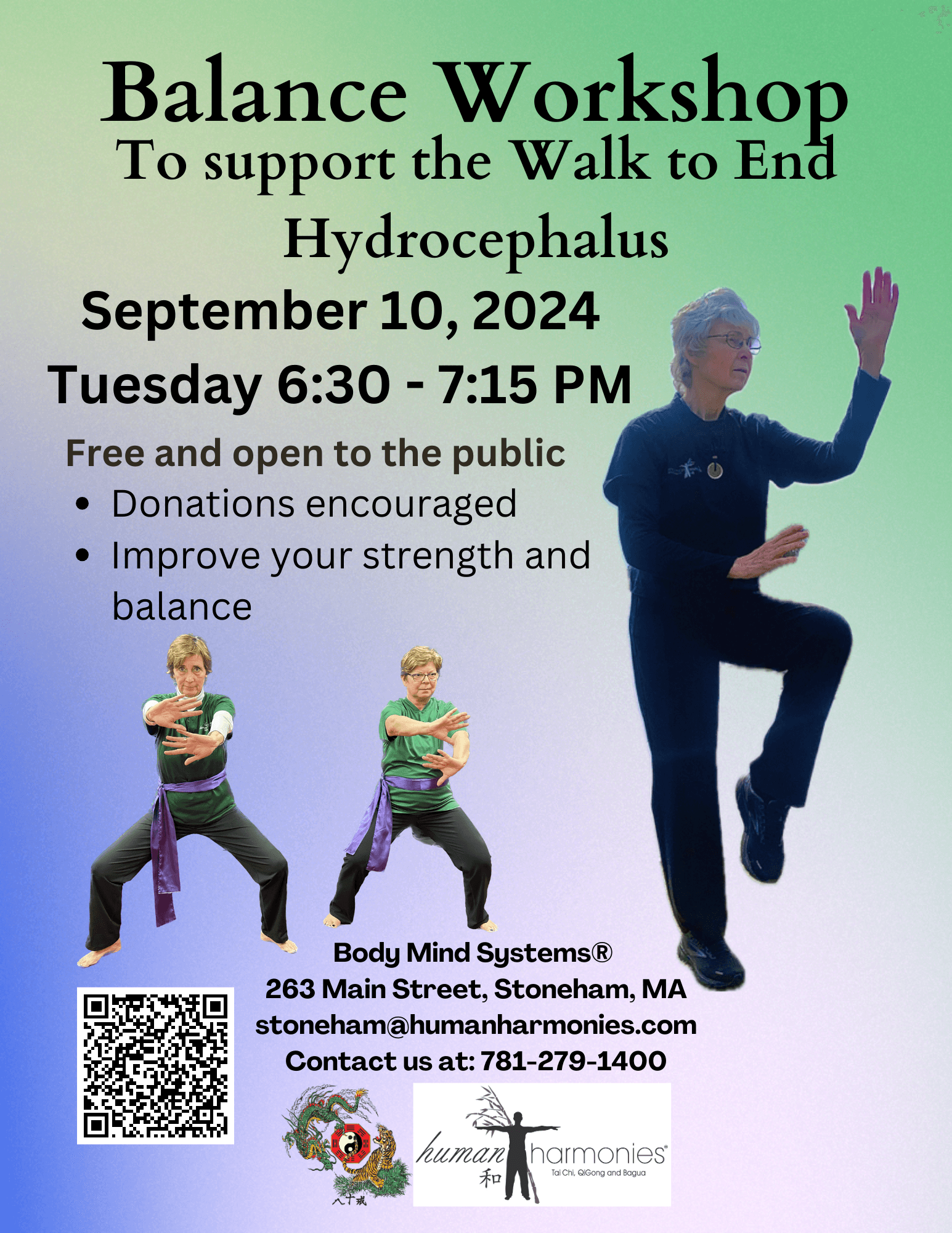 Balance Workshop To Support the Walk to End Hydrocephalus