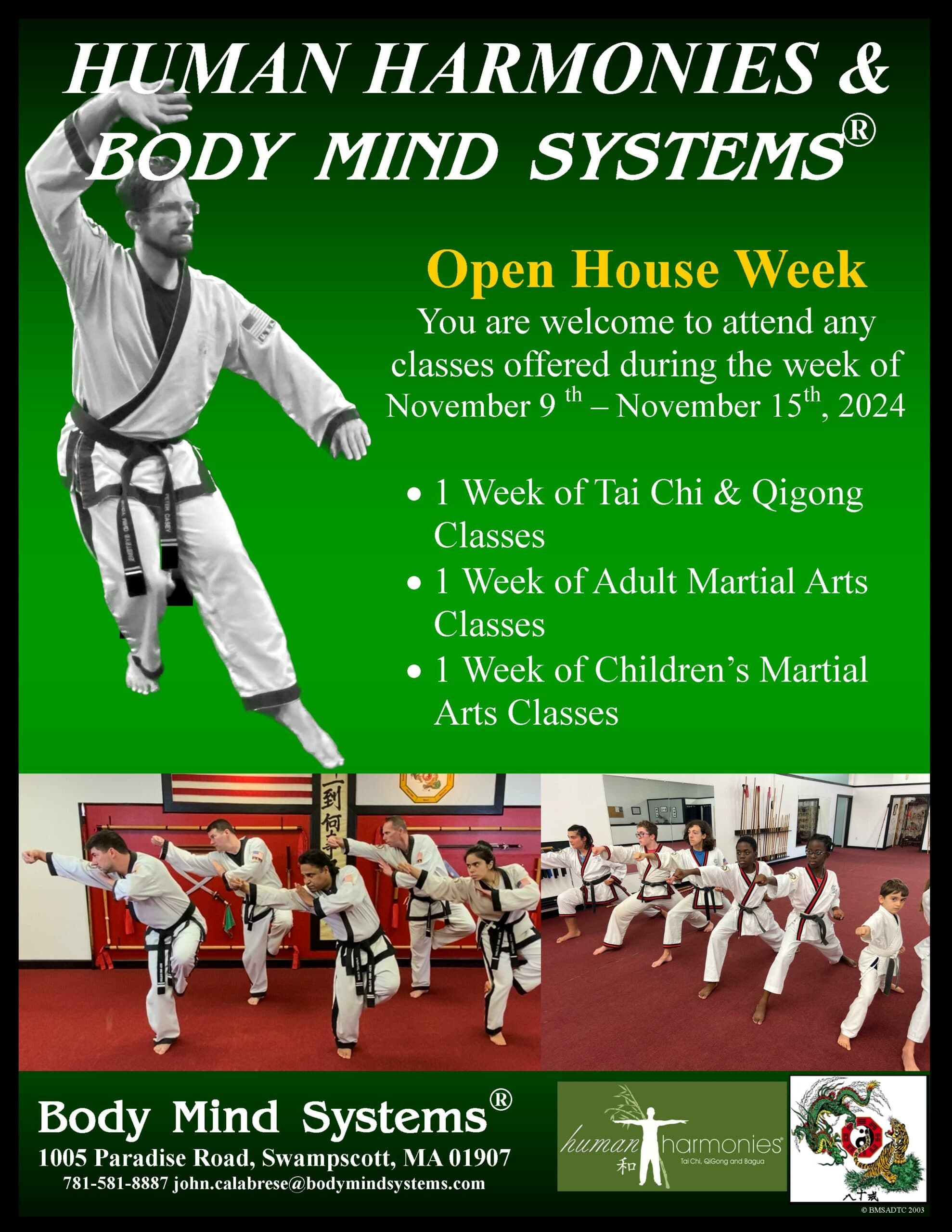 Open House Week (Free Classes)